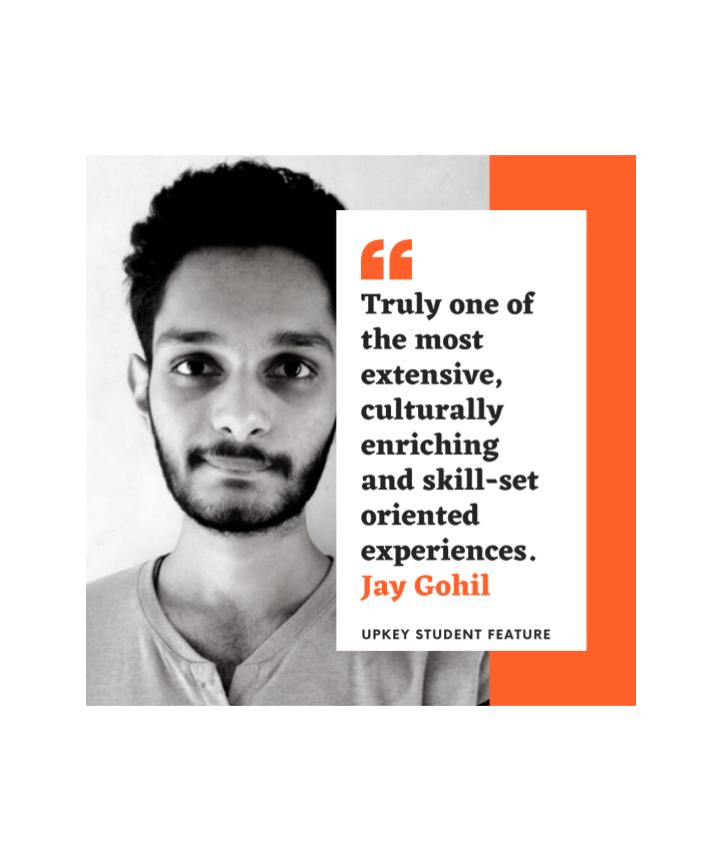 Professional Skill Set from my Upkey Internship: Jay Gohil